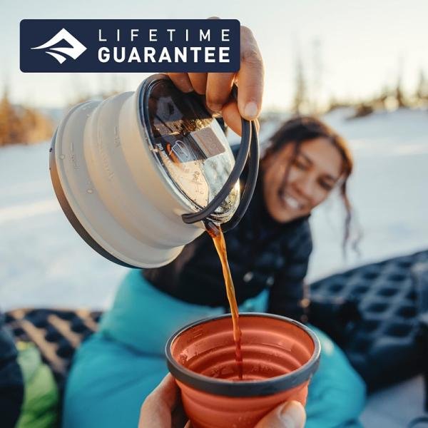 S2S X-Set: 11 3pc (X-Pot Kettle 1.3L, 2 X-Mugs) Sand Kettle, Sand Mug, Rust Mug - AXSET11SA