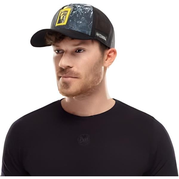 Buff Trucker Cap Howey Black L/XL SS22 - BF1254449993