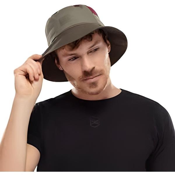 Buff Sun Bucket Hat Hak Khaki S/M SS24 - BF1254458542