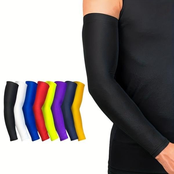 Buff Arm Sleeves Solid Black S SS24 - BF13230099920