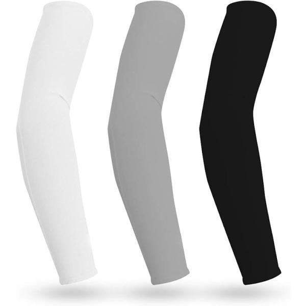 Buff Arm Sleeves Solid Black M SS24 - BF13230099925