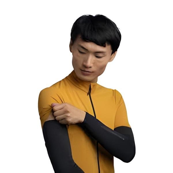 Buff Arm Sleeves Solid Black L SS24 - BF13230099930