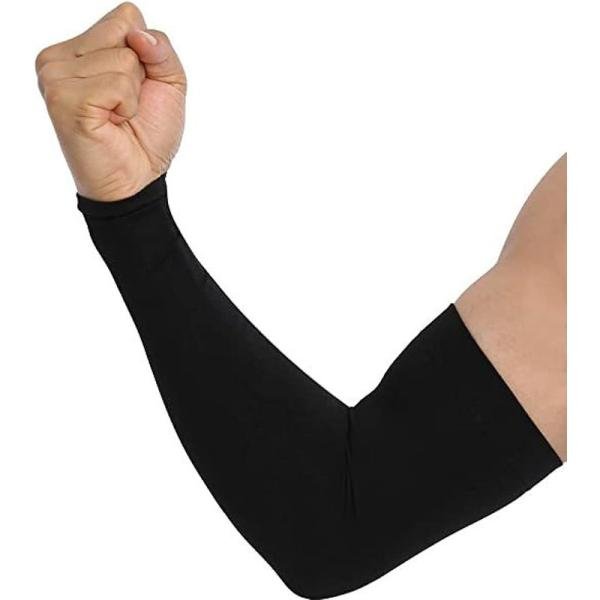 Buff Arm Sleeves Solid Black XL SS24 - BF13230099935
