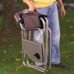 Coleman Chair Deck with Table Aluminum - COL2000038341