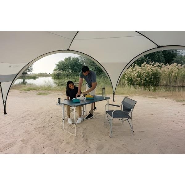 Coleman Chair Deck with Table Aluminum - COL2000038341