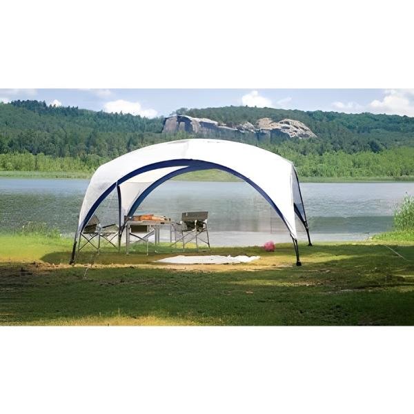 Coleman Chair Deck with Table Aluminum - COL2000038341