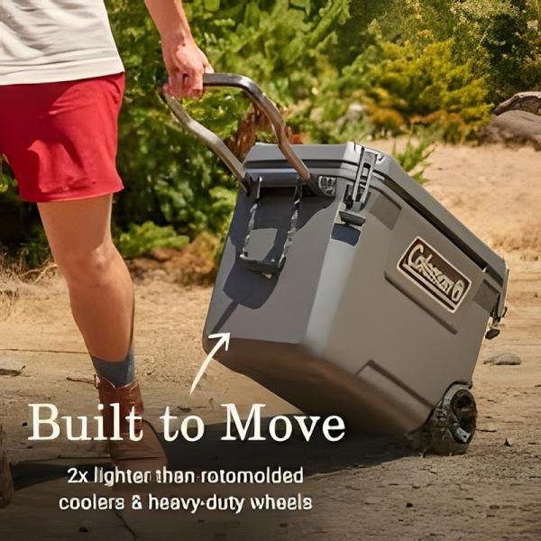 Coleman Cooler Convoy 65QT 5824 DS/BLK/DS C1 - COL2156115