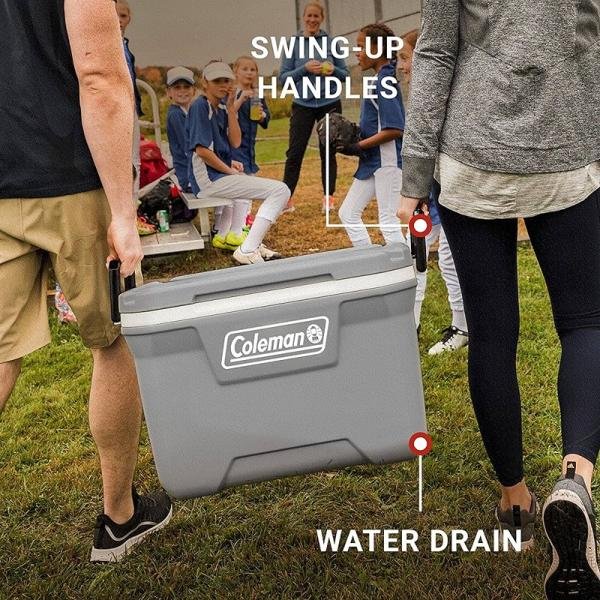 Coleman Cooler 120Qt Rock/Grey - COL3000006569