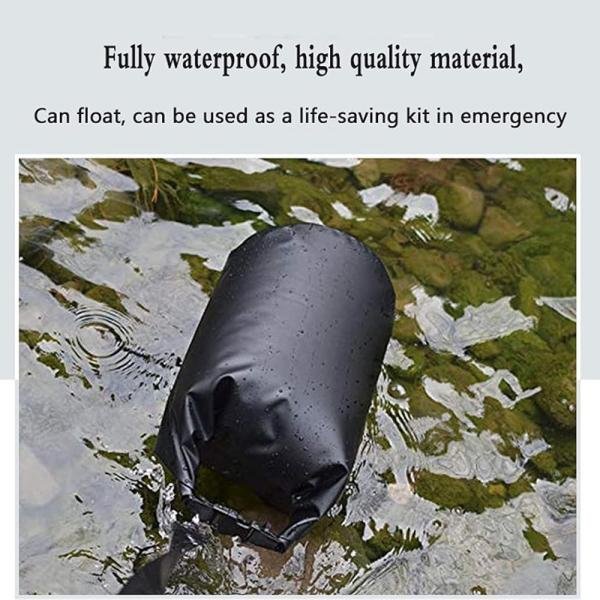 Overboard Dry Tube 30L BLK WP - OB1006BLK