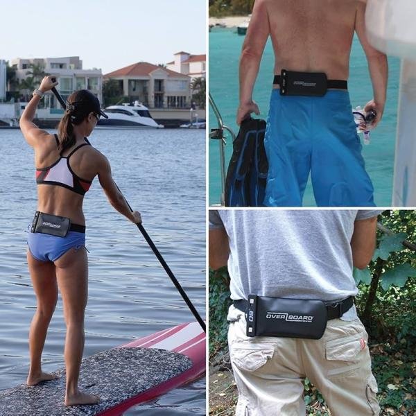 Overboard Pro-Light Waist Pack 2L BLK WP - OB1049BLK