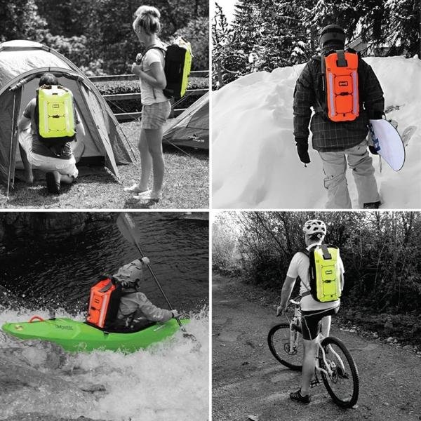 Overboard Backpack Pro-Vis 30L Yellow - OB1147HVY