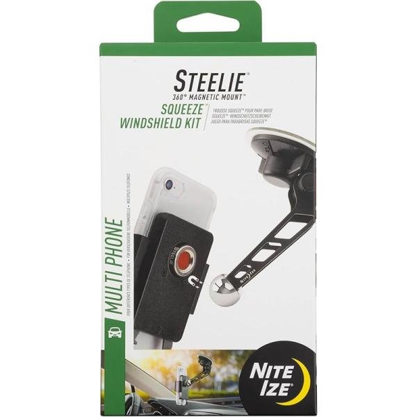 Nite Ize Steelie Squeeze Windshield Kit - STSWK-01-R8